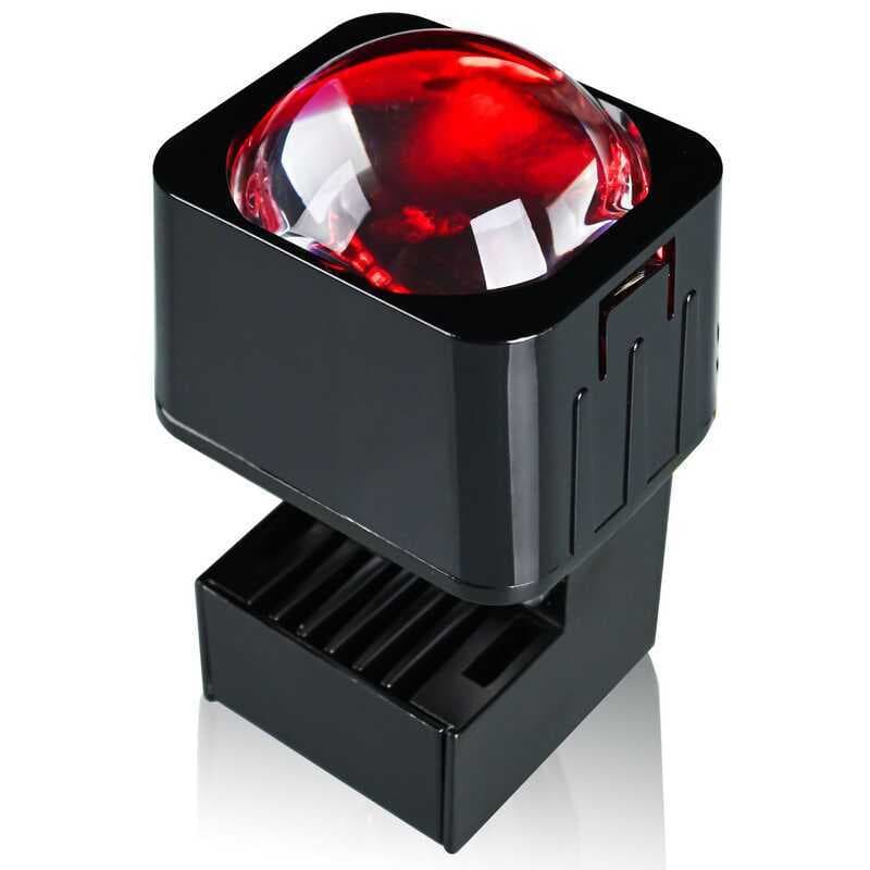 farol Universal para motocicleta 5cm LED modificado diabo olho luz de rua