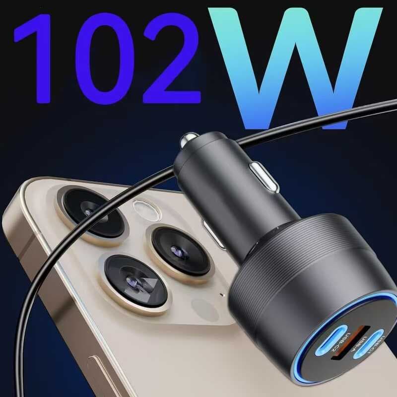 Liga carregador de carro carga rápida dupla porta PD20W carregador carro Smartphone carregador atacado xxydh