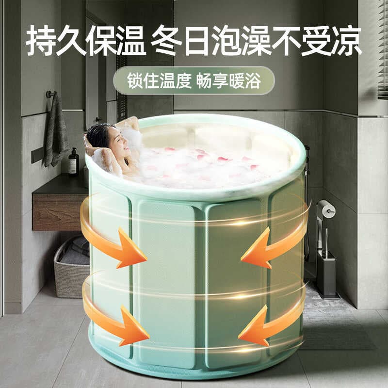 Barril de banho de corpo inteiro barril de banho de algodão adulto dobrável barril de banho adulto barril de banho de co