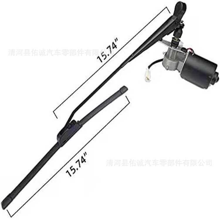 Adequado para UTV veículo elétrico limpador elétrico três rodas quatro rodas limpador de veículo agrícola conjunto limpa