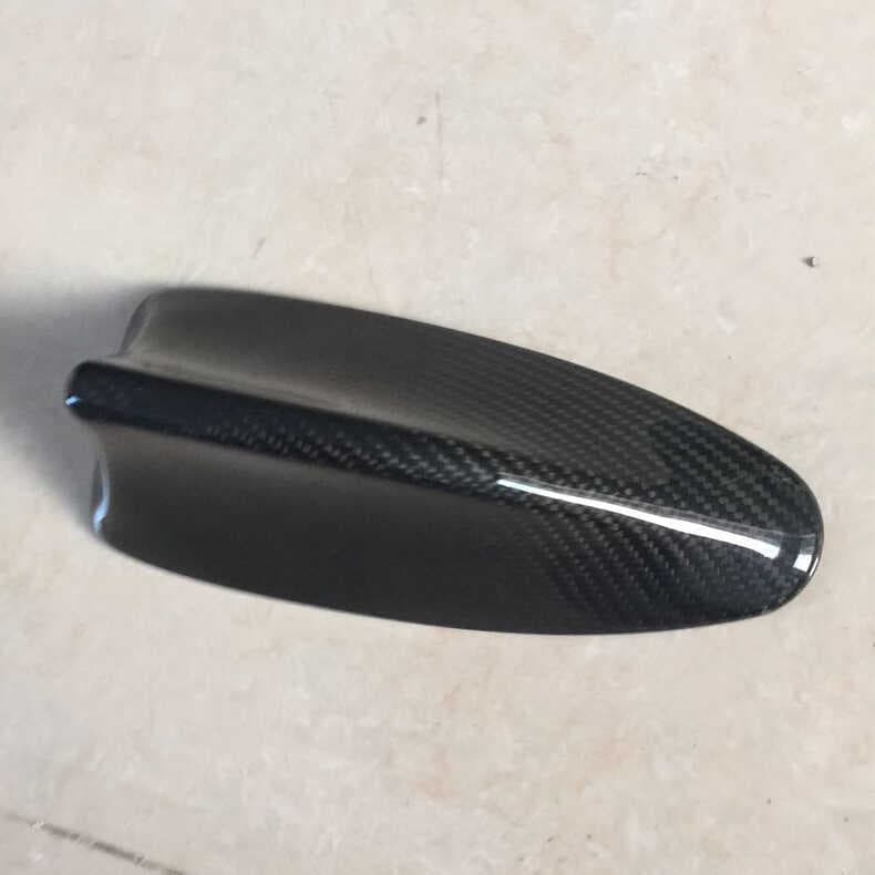 Adequado para carro F30 capa de antena de fibra de carbono tubarão antena capa pegajosa molde de aço carbono seco BMW to
