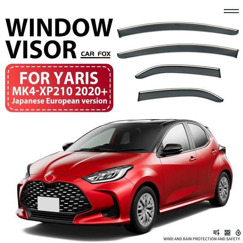 Adequado para TOYOTA Yalex à prova de chuva pára-sol Spoiler TOYOTA YARIS viseira de janela