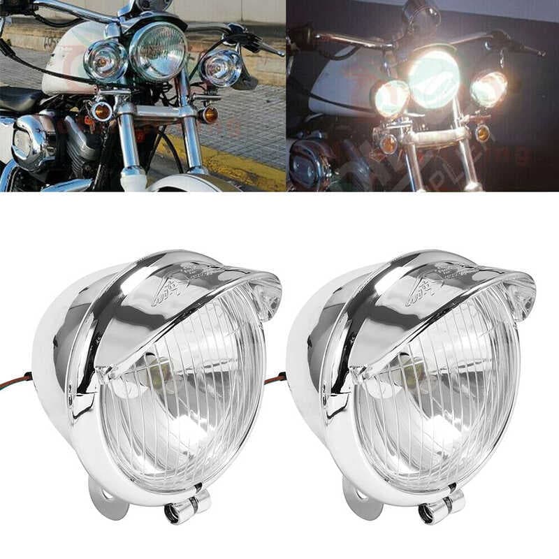 Acessórios modificados para motocicleta Harley cruzeiro príncipe carro modificado Universal estilo Retro instalação auxi