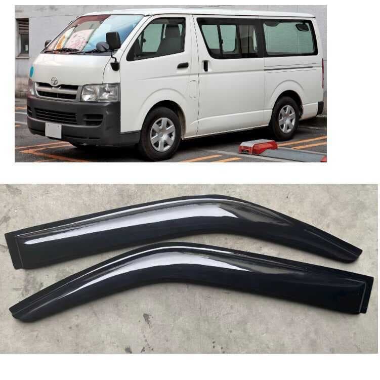 Adequado para leão marinho hiace H2 24-2019 carro modificado janela chuva sobrancelha bloco de chuva bloco de chuva bloc