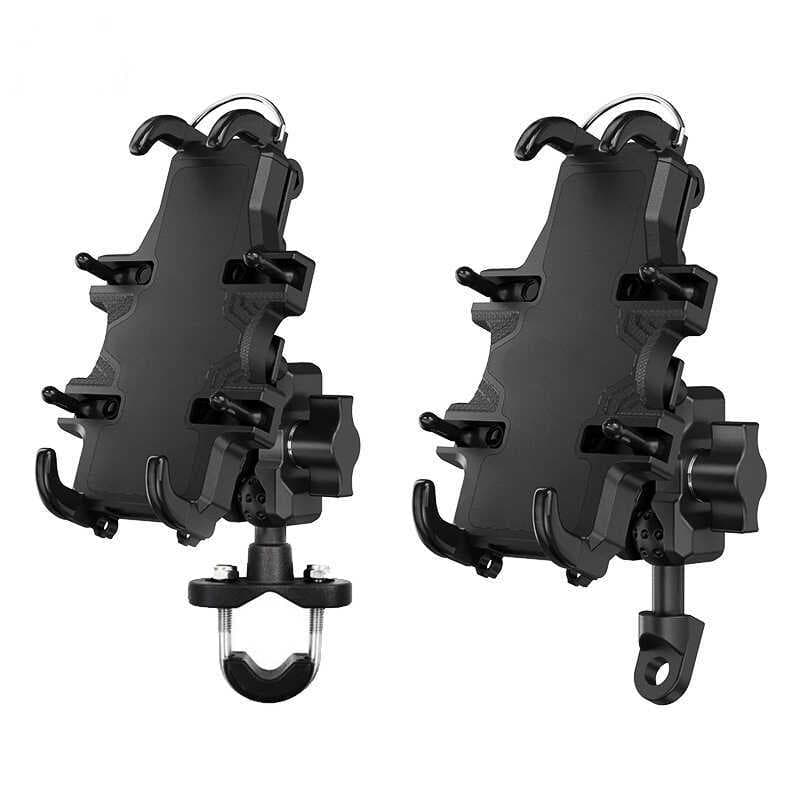 Liga de alumínio absorção de choque suporte do telefone móvel motocicleta veículo elétrico bicicleta equitação navegação