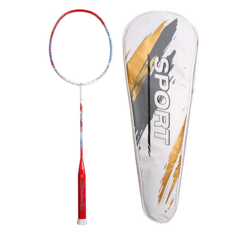 Exclusivamente para raquete de badminton 8u carbono Ultra-leve meninas entretenimento exclusivo raquete de badminton lev
