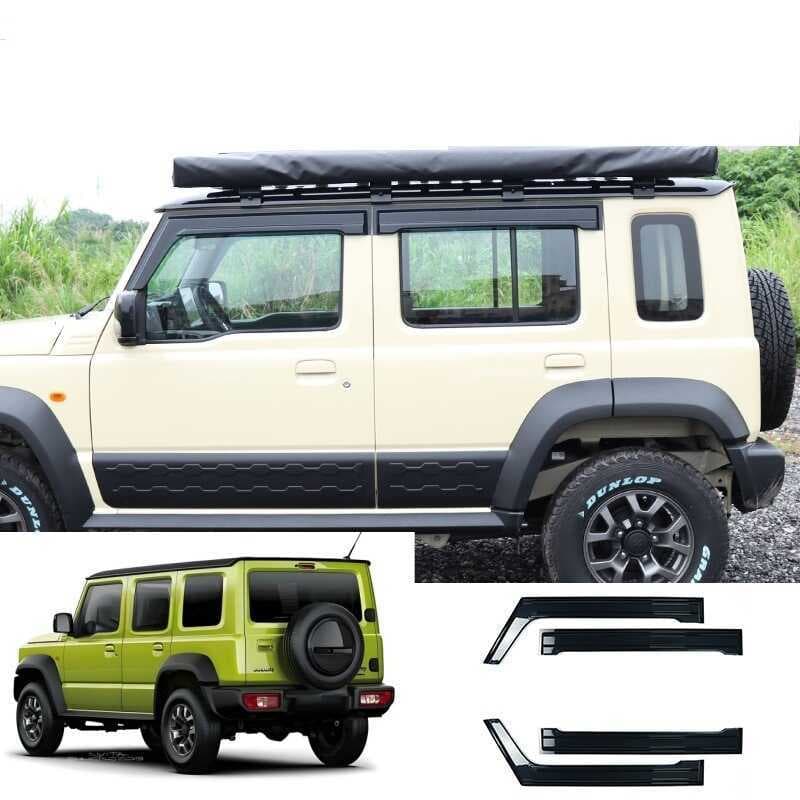 Adequado para cinco portas Suzuki jimny 2023 + acessórios de modificação de decoração externa 2mm de espessura jimny chu