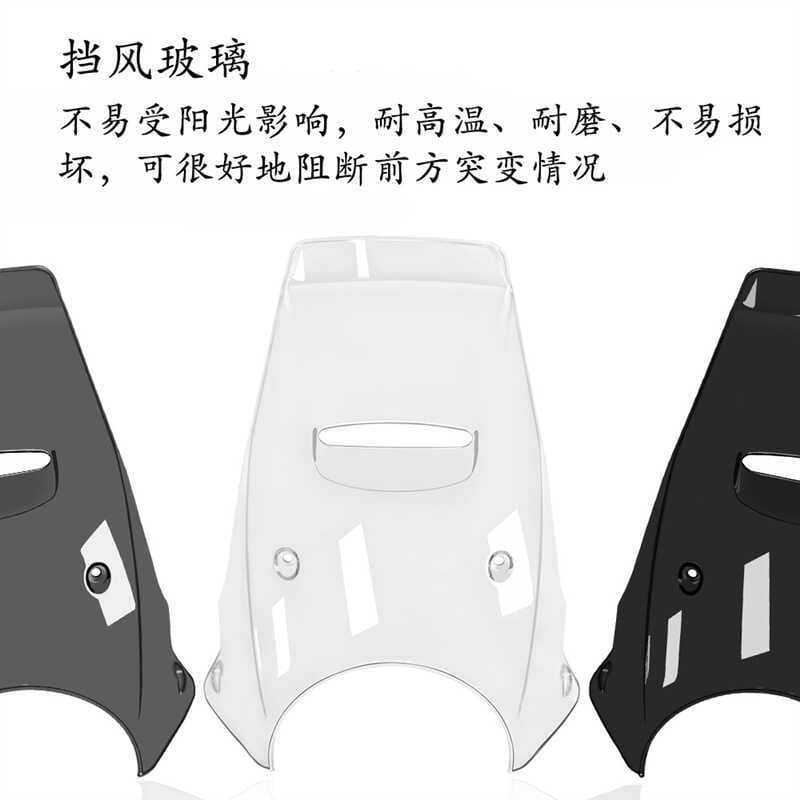 Adequado para Norden 901 2022 2023 motocicleta pára-brisa Spoiler defletor de pára-brisa