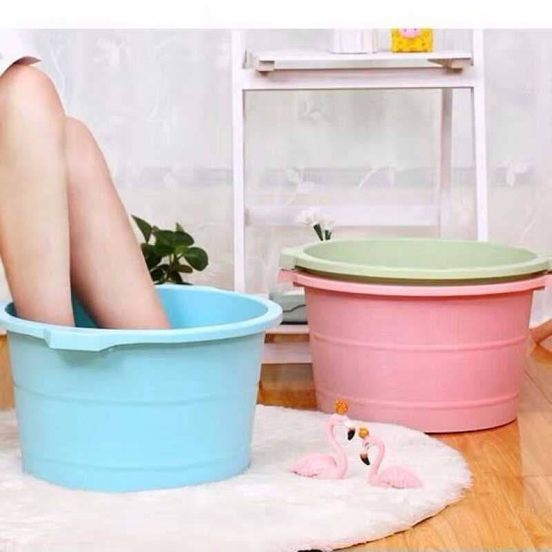 Banheira de pés massagem banheira de pé de plástico banheira de pé feminino inverno engrossado banheira de pé aumentada 