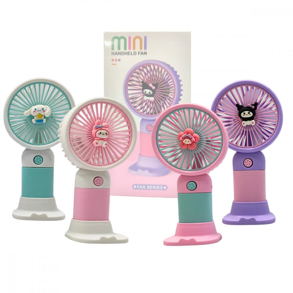 Mini Ventilador Portátil Recarregável de Mesa Fan Series Hmaston 810C