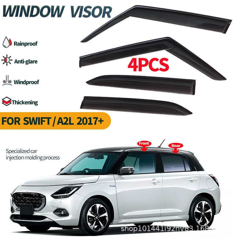 Adequado para 2024 + SUZUKI Swift Rain Block 2025vieira de janela