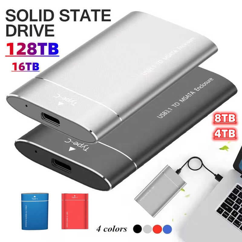 Produto SSD portátil externo móvel expansão de estado sólido atualização 500G-128TB transmissão estável