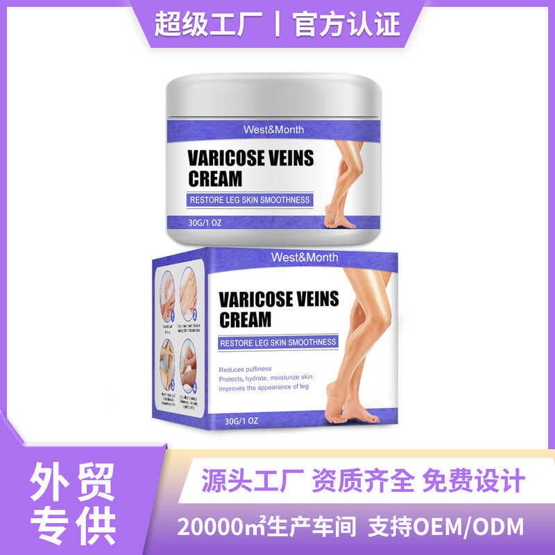 West & Mth Leg Care Cream Cuidado suave para desconforto nas pernas Cuidados hidratantes diários Creme de massagem exter