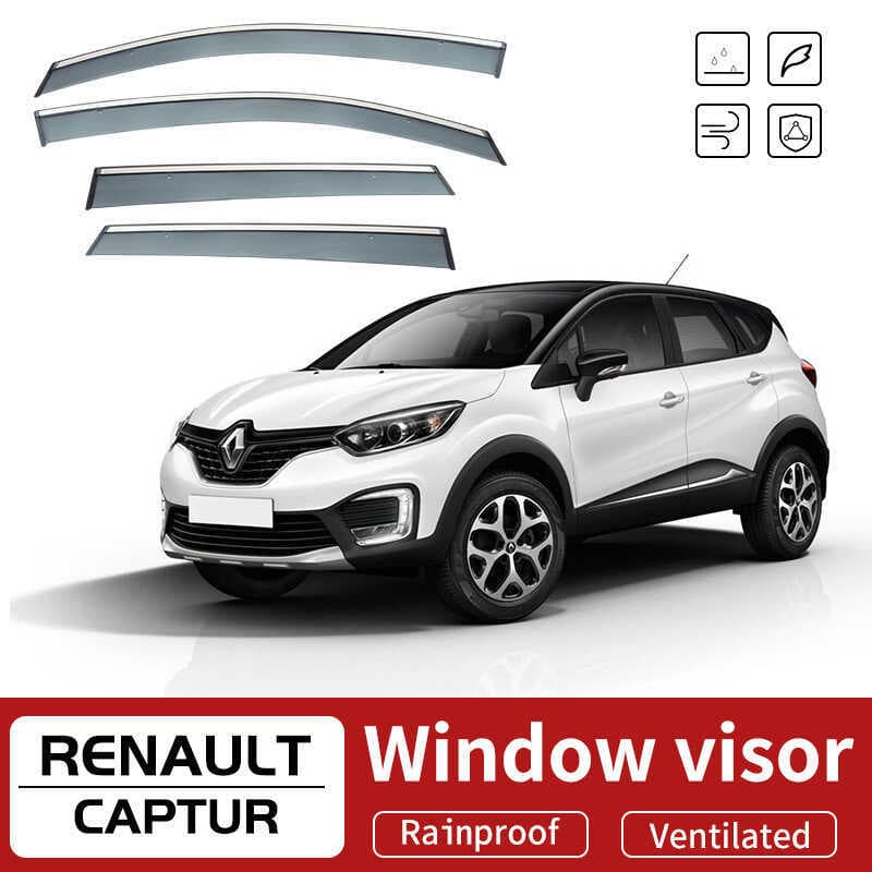 Adequado para RENAULT RENAULT CAPTUR Viseira de janela Kabin Sunny Guarda-sol à prova de chuva Spoiler