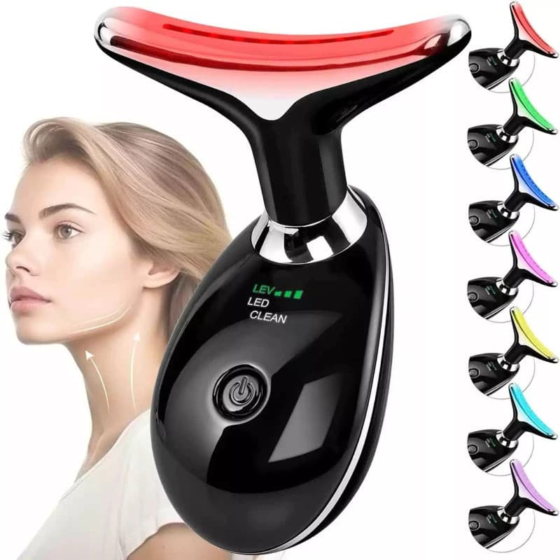 MASSAGEM FACIAL Bivolt  -  Led Aparelho Tratamento Com Luz Bivolt -  (Cores Sortidas)