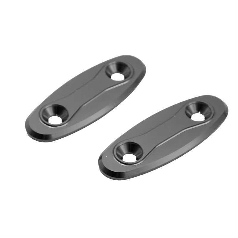 Adequado para Suzuki GSX-R650/700/1000 peças modificadas acessórios espelho retrovisor remoção decorativa capa Base códi