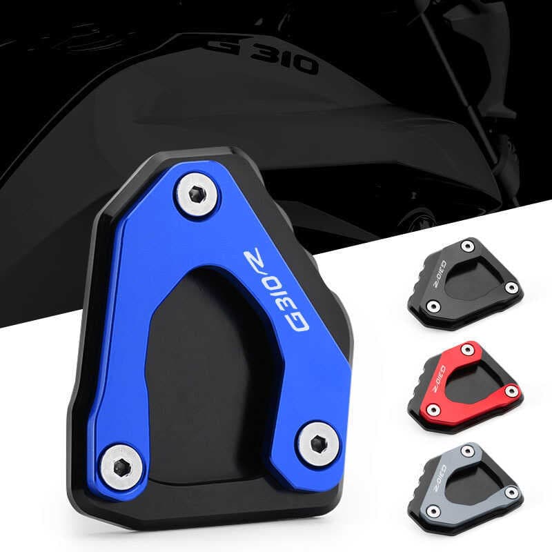 Adequado para BMW G310GS G310R 17-18 CNC modificado pé almofada suporte lateral almofada de assento Extra grande