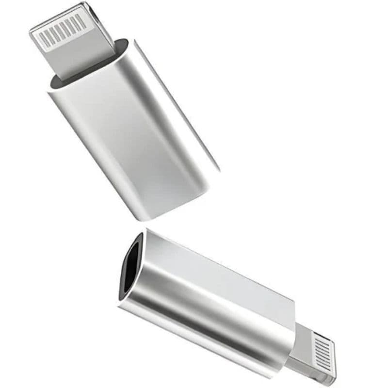 Adaptador USB-C para Lightning Compatível com iPhone, Transferência Rápida e Carregamento Eficiente