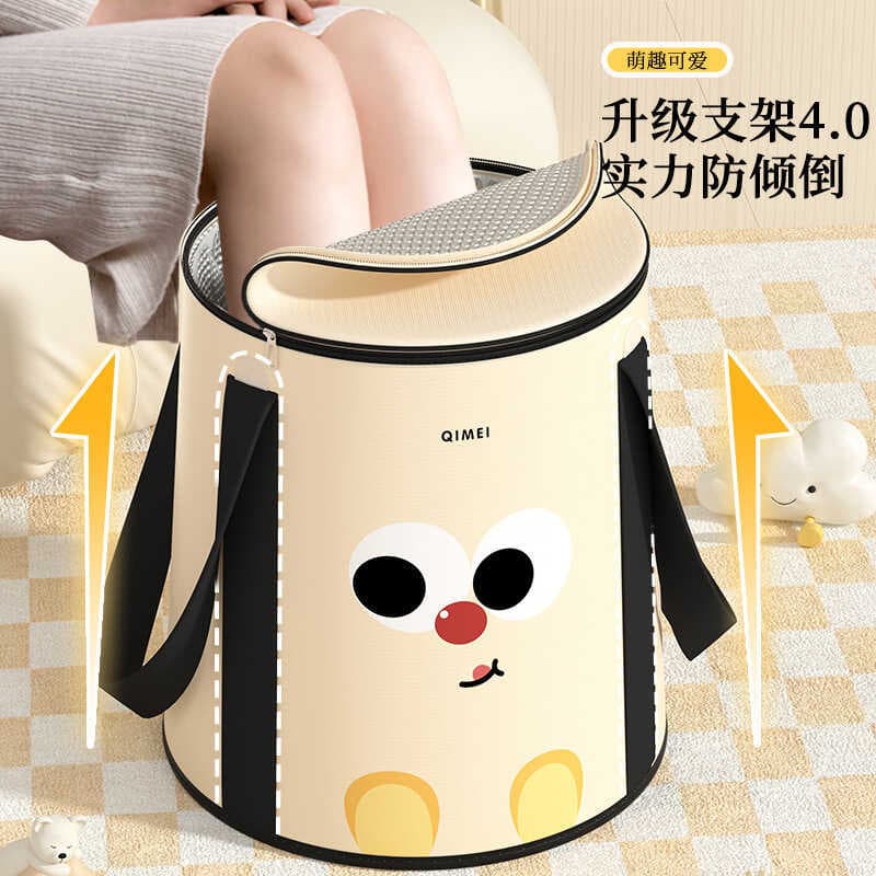 Casa portátil dobrável pé banheira aumentada bezerro viagem isolado pé banheira dormitório pé banho saco