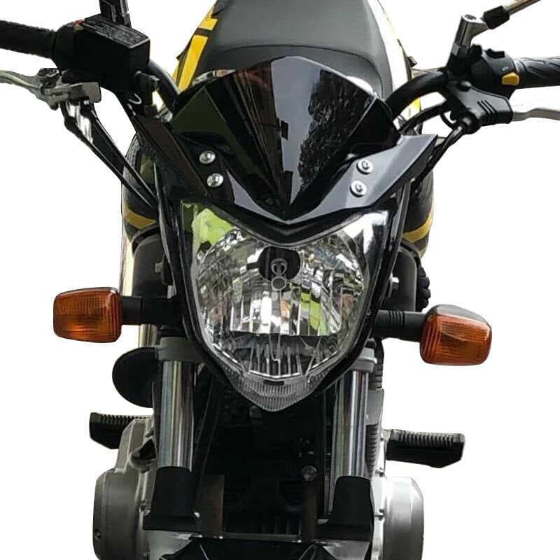 Adequado para Yamaha FZ16 14-16 modificado motocicleta pára-brisa dianteiro óculos defletor