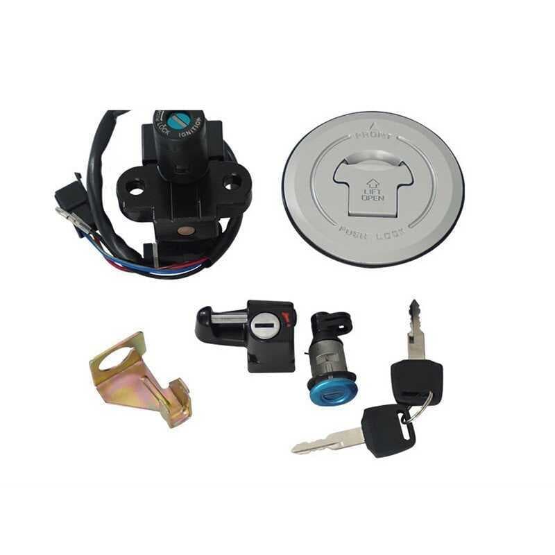Acessórios da motocicleta adequados para Honda tampa do tanque de combustível CBR250 500 600 250R capa fechadura da port