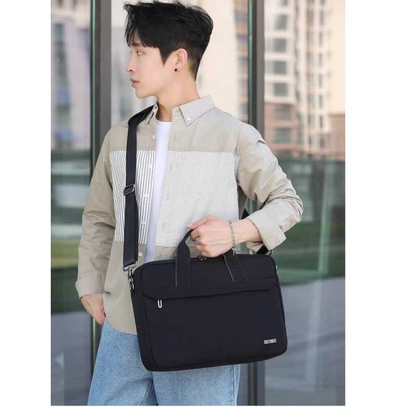 Bolsa para Laptop 53 cm feminina Crossbody Airbag à prova de choque 15: 20 cm adequada para Lenovo Shin-Chan Dell Huawei