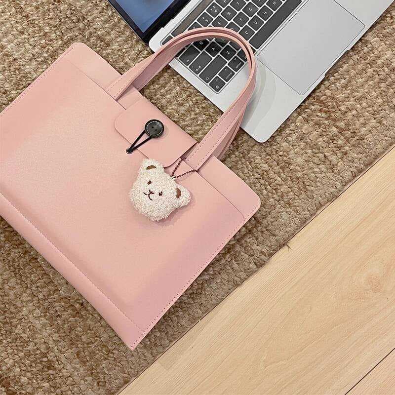 Bolsa leve para Laptop de grande capacidade adequada para M4 Apple Notebook macbook47cm Liner Bag 15air13.6 Capa proteto