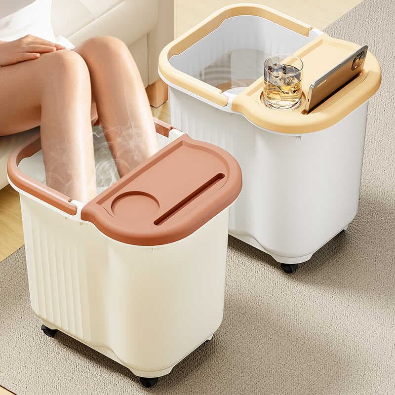Banho de pés de alto valor removível conveniente banho de pés isolamento de inverno banho de pés portátil massagem de sa