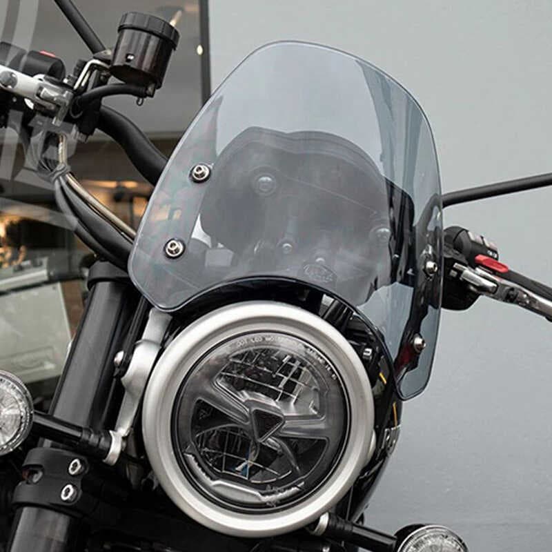 Adequado para pára-brisa dianteiro modificado Triumph Bneville Scrambler 1200 XC XE