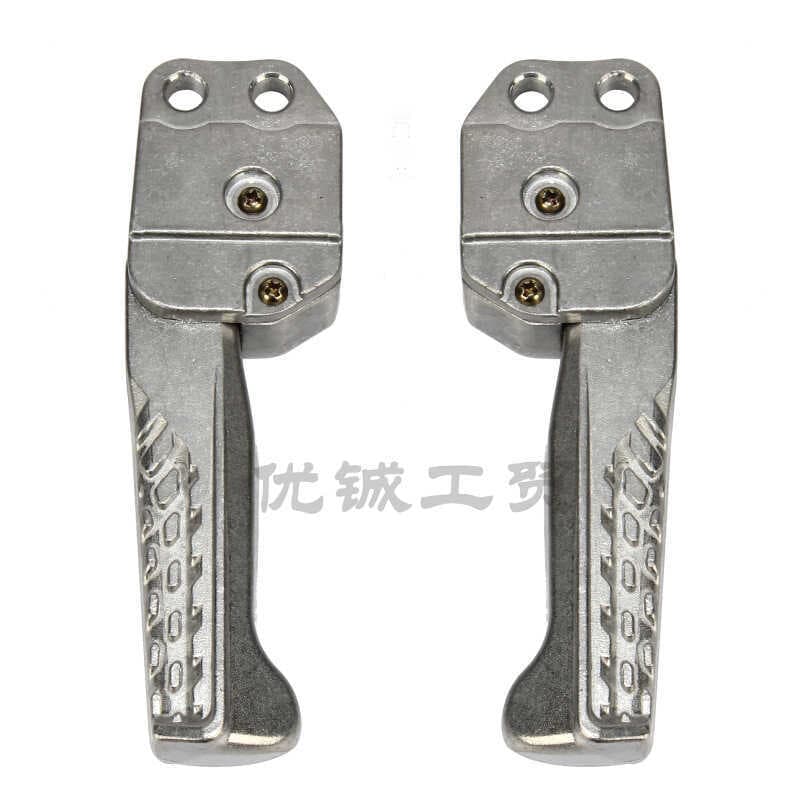 Adequado para S9 legal Ki Kuxi Country quatro injeção elétrica motocicleta Scooter Pedal pisando no apoio para os pés do