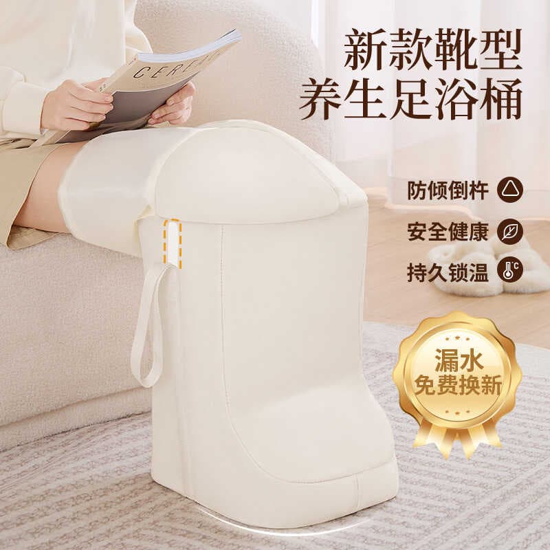 Saco de banho de pés sobre botas de joelho banho de pés banho de pés banho de pés banho de pés dobrável