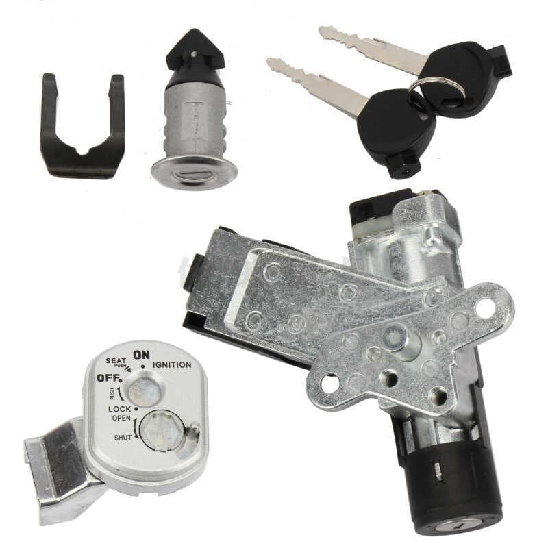 Adequado para Goda pequena princesa WH100 Joy motocicleta WH100T-F/H/G capa fechadura elétrica fechadura completa do car