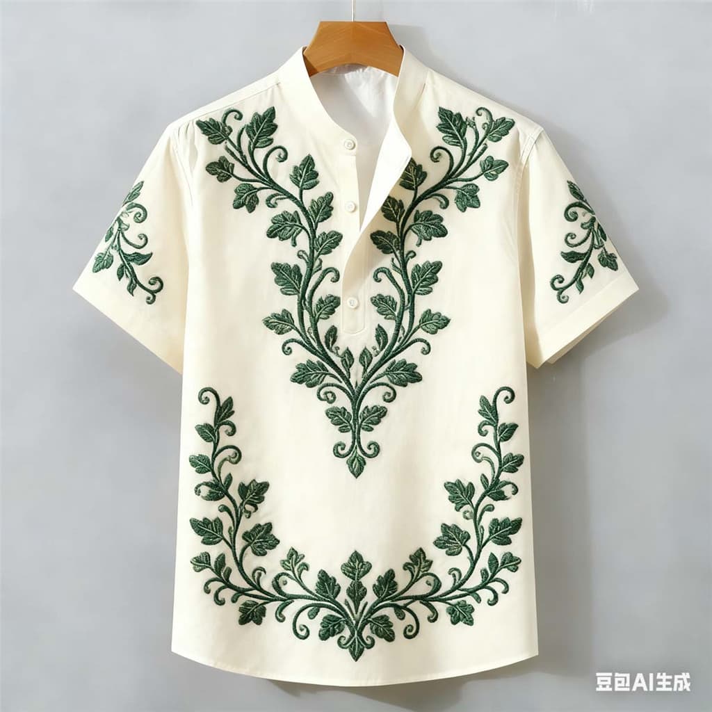 Camisa POLO Barong Masculina Para Roupas Masculinas Estilo Étnico Vintage ASEAN Topos Étnica Padrão Retro Ao Ar Livre St