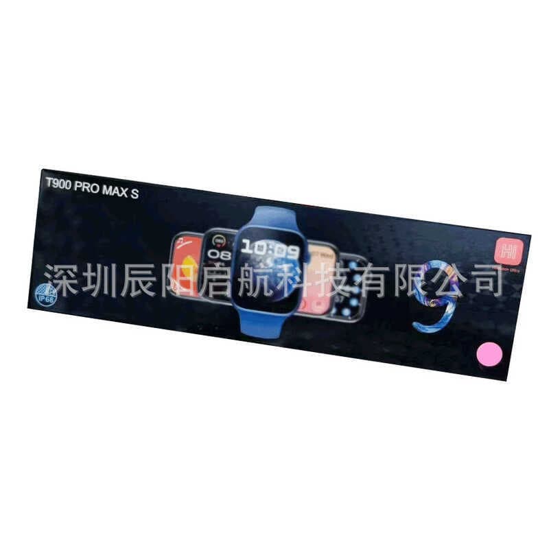 Exportação T900 ProMax S Relógio Inteligente Bluetooth Chamada Detecção de Freqüência Cardíaca S9 Business Smart Watch