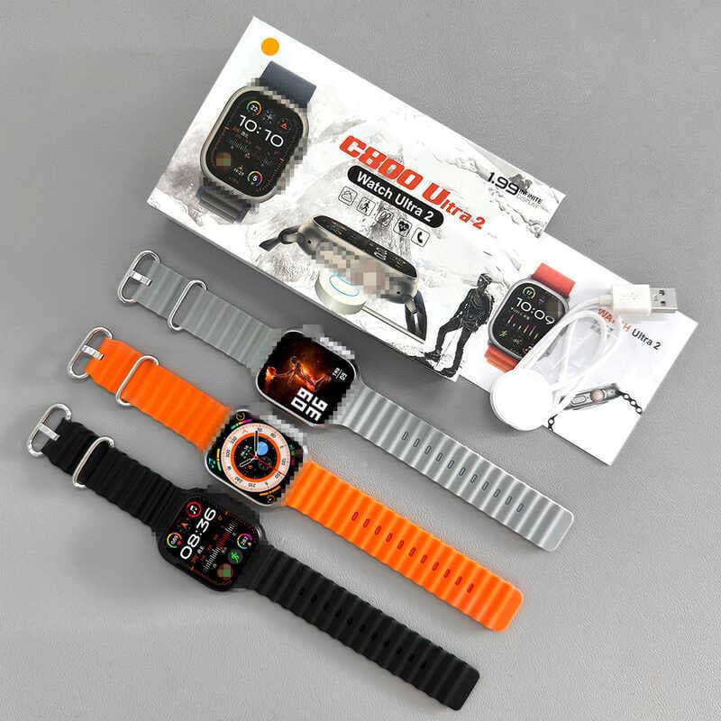 2025 Huaqiangbei s8ultra Relógio Inteligente t800 Pulseira de Comércio Exterior t500 ultra Relógio Inteligente