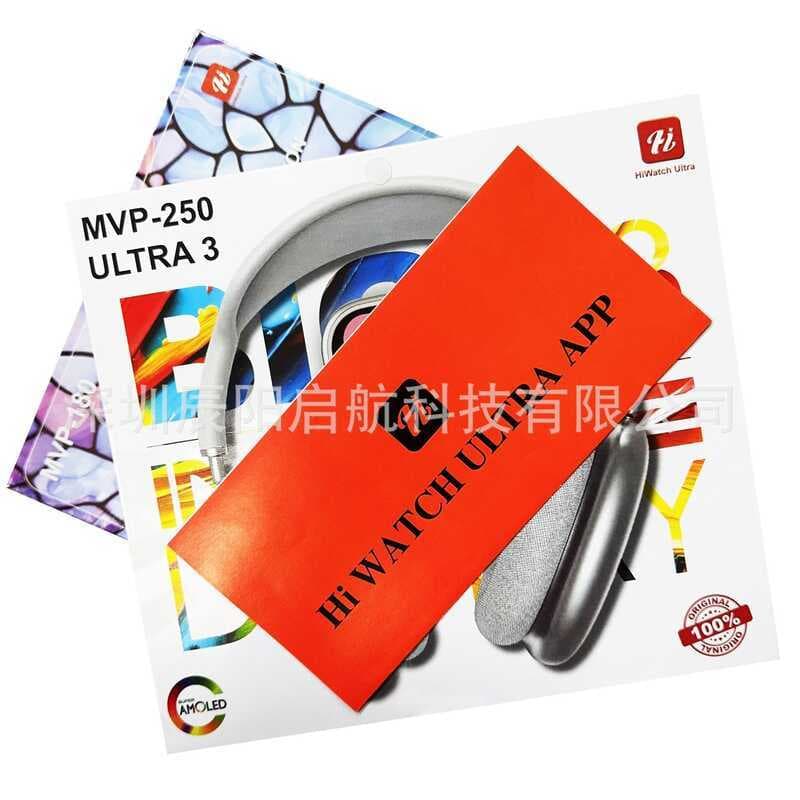 Novo mvp250 relógio inteligente fone de ouvido Bluetooth 4 cinta conjunto ultra3 venda quente
