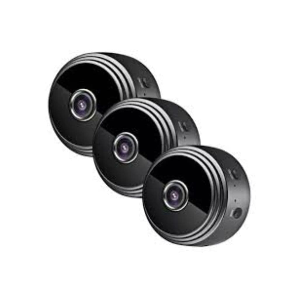 KIT 3 Câmeras A9 WiFi Bateria: Vigilância Flexível!