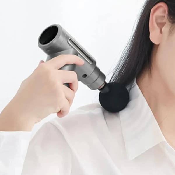 Massageador Elétrico Profissional Muscular Original - Portátil (LED)