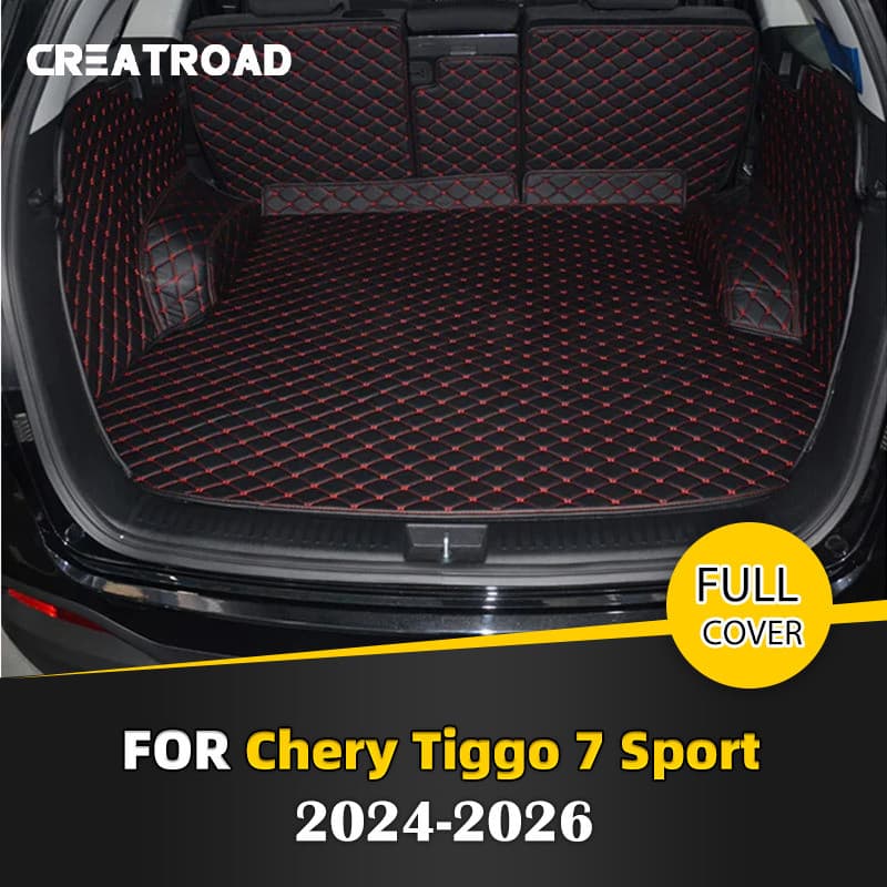 Tapete De Porta-Malas Com Cobertura Total Automática Para Chery Tiggo 7 Sport 2025 2026 2024 Almofada De Capa De Bota De