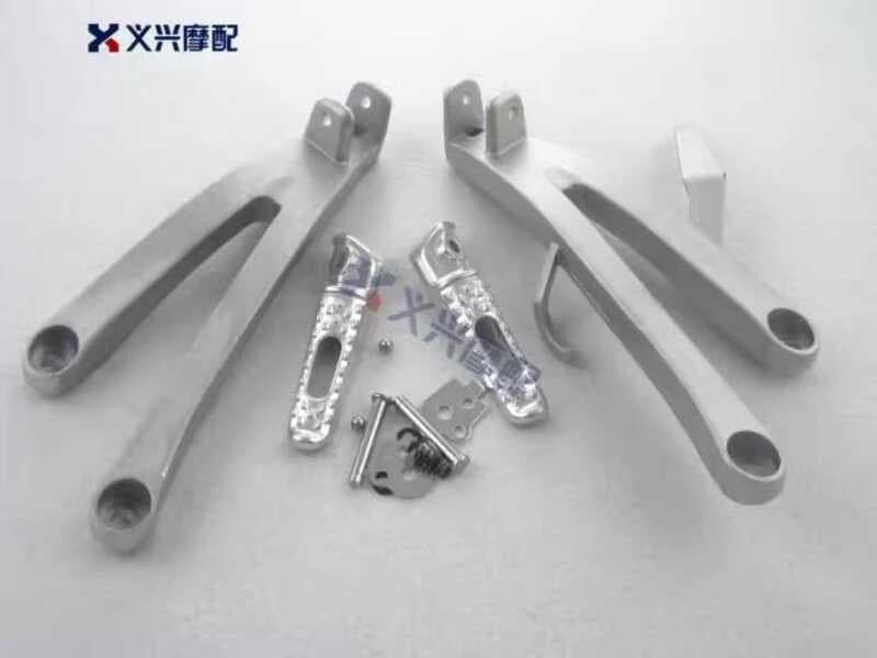 CBR600 F5 07-08-09-10-11 anos Suporte para pedal traseiro Conjunto de pedal traseiro