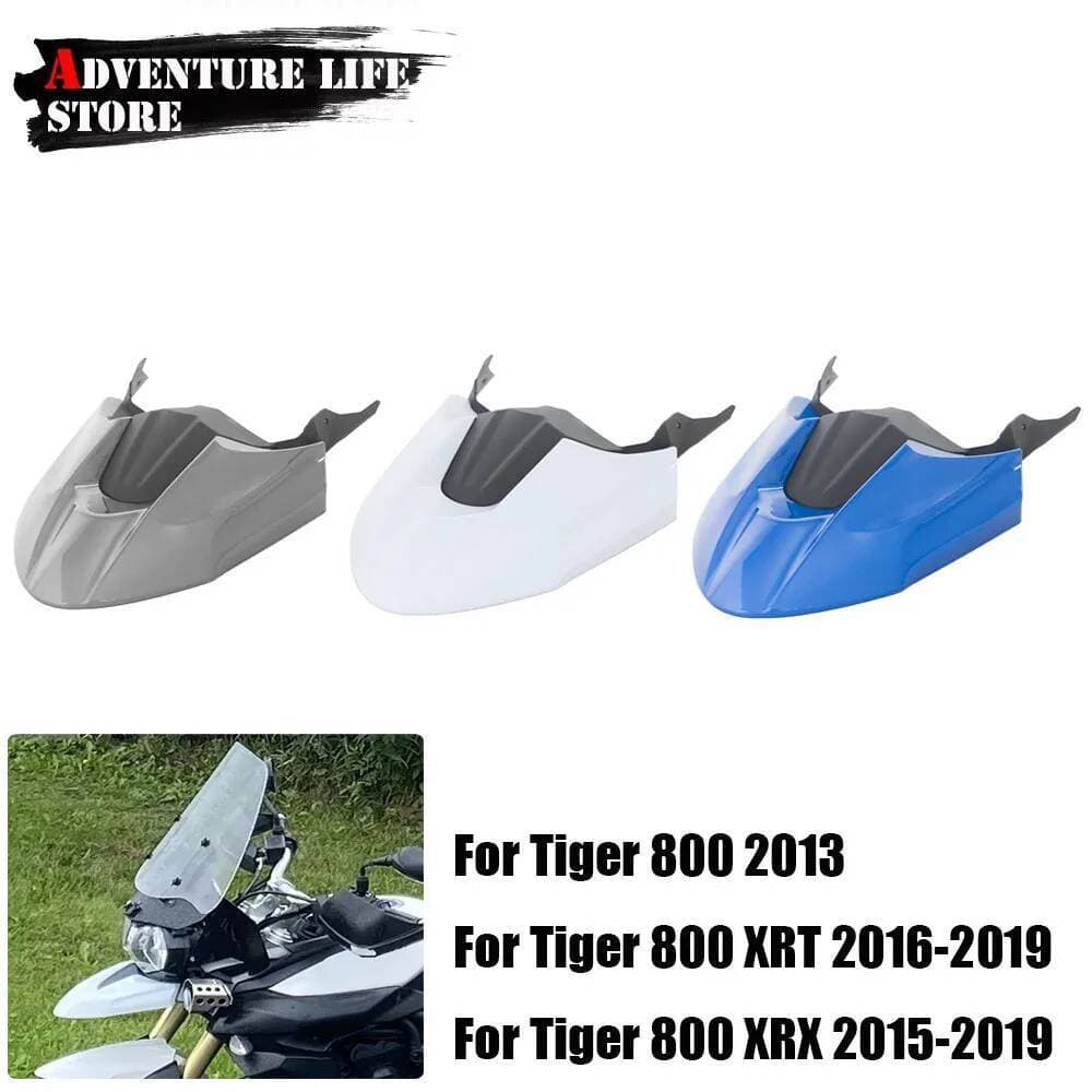 Para Tigre800 Motocicleta Frente Fender Paralama Bico Cowl Guarda Extensão Roda Capa Carenagem Tigre 800 XC XRT XRX 800X