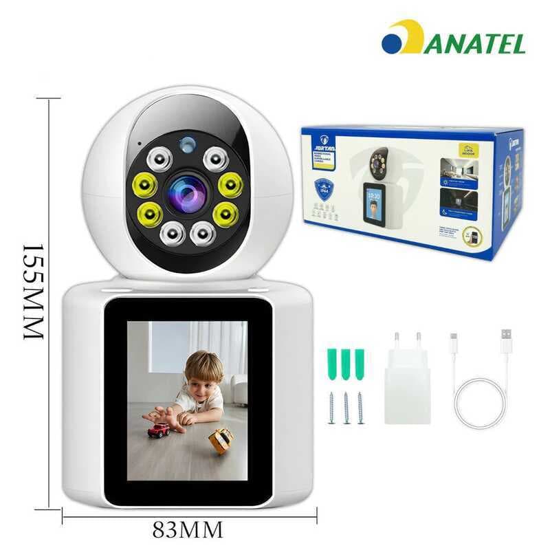 Câmera de Segurança Wifi  1080p Com Vídeo Chamada baba Icsee IP