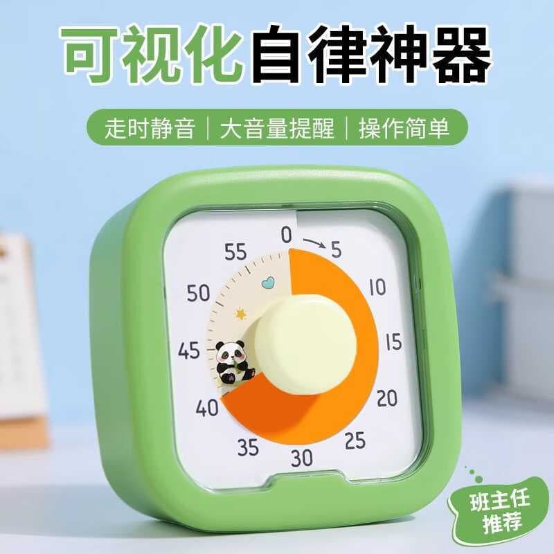 Temporizador visualizado mudo gerenciamento de tempo cozinha cozinhar crianças estudantes do ensino fundamental temporiz