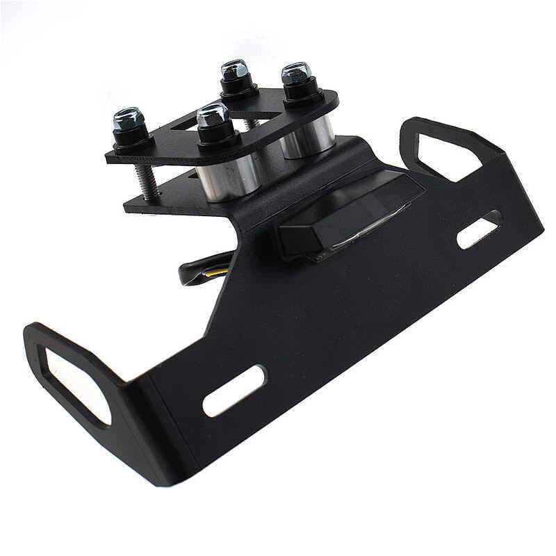 Adequado para Kawasaki Z800 ZR800 13-17 anos modificado quadro da placa de licença traseira quadro da placa de licença t