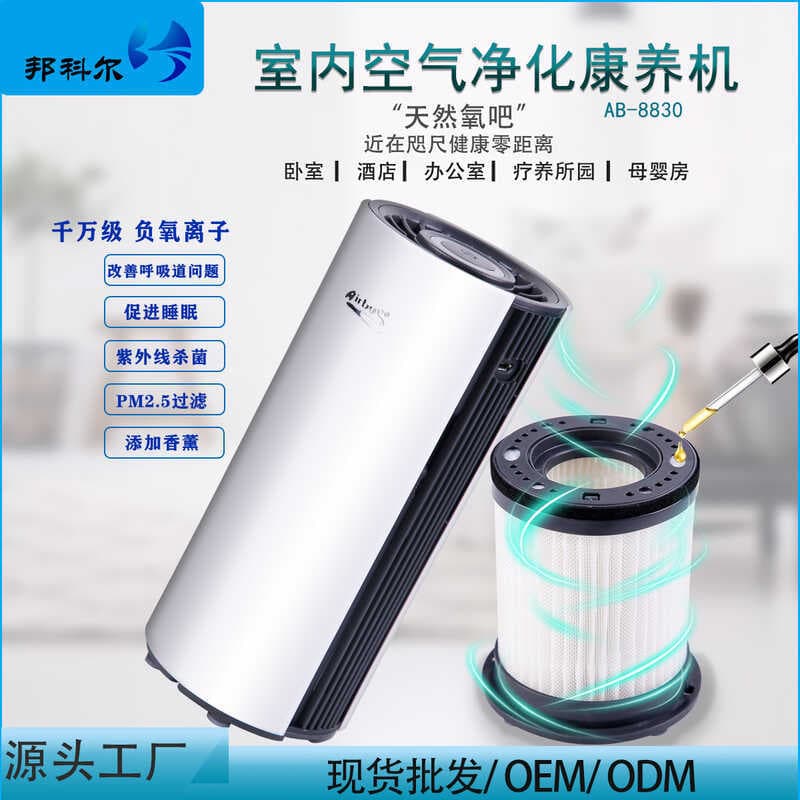 Kangyang íon negativo purificador de carro remover fumaça desinfecção remover formaldeído purificação ar pequeno Desktop