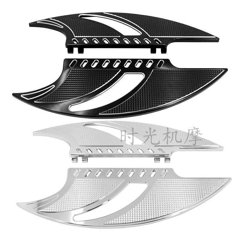 Adequado para Harley deslizando pedais modificados de cauda macia dianteiro traseiro pedais grandes dianteiro motorista 