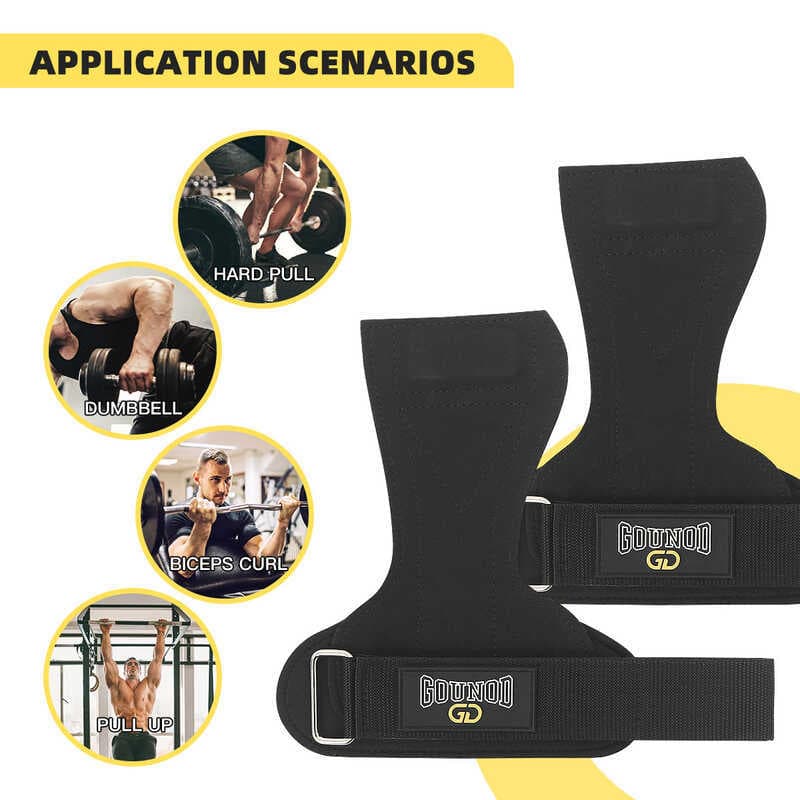 Proteção de palma de microfibra, resistente ao desgaste, antiderrapante, equipamento de proteção de pulso, Fitness, leva