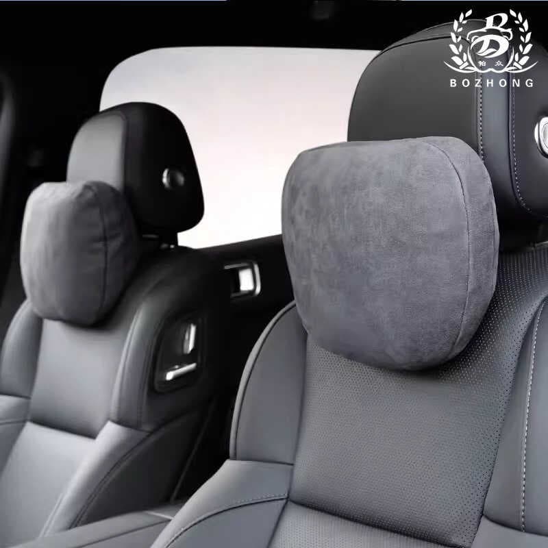 Daihatsu travesseiro de pescoço de carro adequado para vários modelos travesseiro almofada cintura camurça encosto de ca