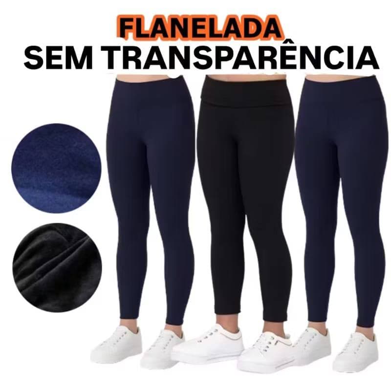 Calça Legging Suplex Peluciada infantil e Juvenil 2 ao 14