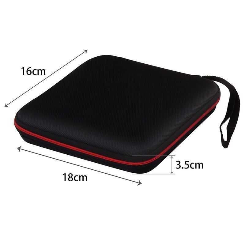 Bolsa de armazenamento para unidade óptica móvel, gravador de gravação de DVD externo, proteção para Notebook, CD Player